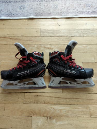 Used Junior Bauer Vapor X700 Hockey Skates Regular Width Size 1