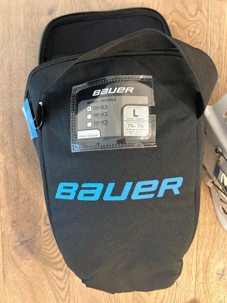 New Senior Bauer 940 Goalie Mask - White, Size Large w/ tags ...