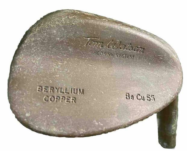RAM Tom Watson Beryllium Copper BeCu Sand Wedge 55* Stiff Steel 35" New Grip RH