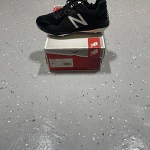 Black Adult Men's New Size 12.5 (Women's 13.5) Metal New Balance Low Top