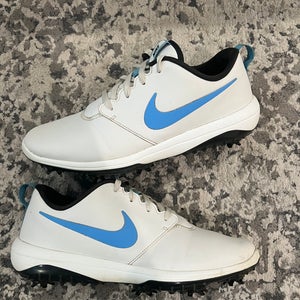 Nike Roshe G Tour Golf Shoes AR5580-105 White/Carolina Blue Men’ Size 11.5