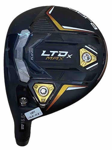 Cobra King LTDx MAX Fwy 3 Wood 15.5* Head Only PWR COR Hot Face Left-Handed LH
