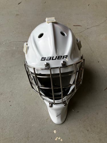 Used Bauer Profile 950 Goalie Mask - Senior M