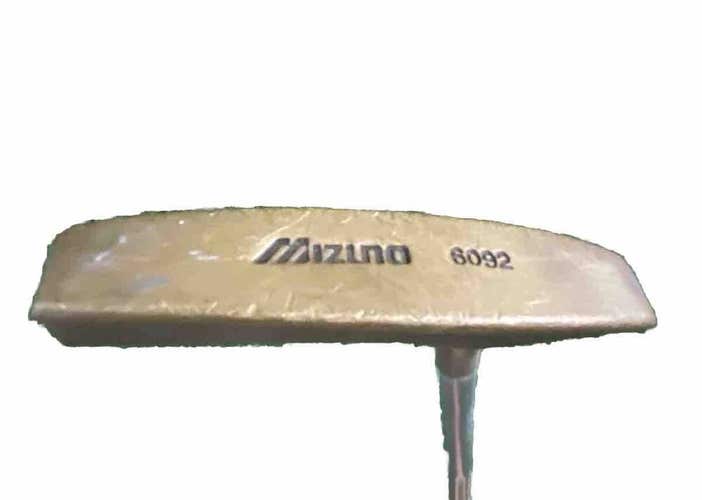 Mizuno 6092 Blade Putter Steel 34 Inches With Label And Vintage Grip RH