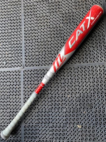 Used 2023 Composite (-3) 28 oz 31" CAT X Composite Bat