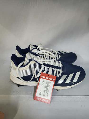 Used Adidas Adidas Baseball Cleats Senior 10.5 Baseball And Softball Cleats