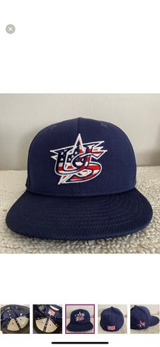 New Era USA Baseball Hat Stars Stripes Fitted 7 1/4