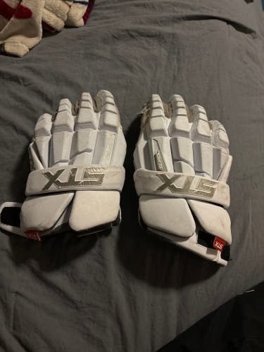 Used  STX 13" Surgeon RZR Lacrosse Gloves