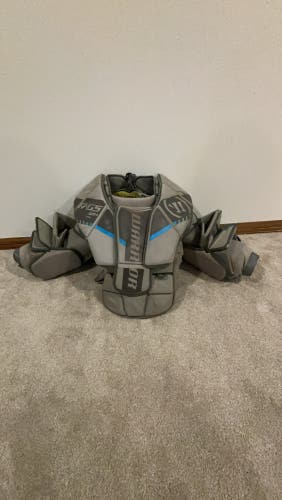 Used Small Warrior  Ritual G5 Goalie Chest Protector