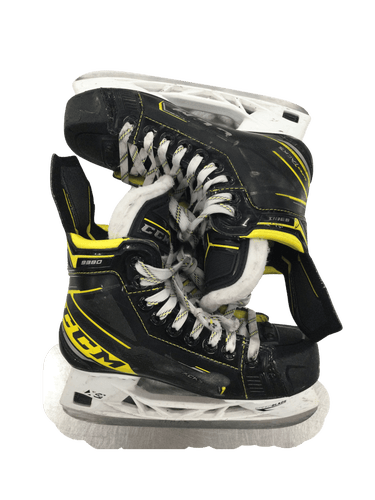 Used Ccm Super Tacks 9380 Junior 04 Ice Hockey Skates
