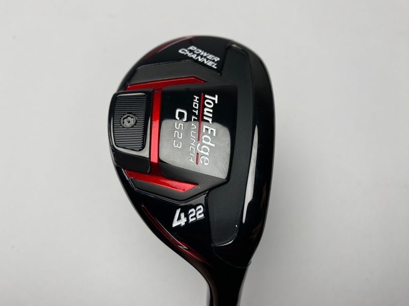 Tour Edge Hot Launch C523 4 Hybrid 22* UST Mamiya Stiff Graphite RH NEW