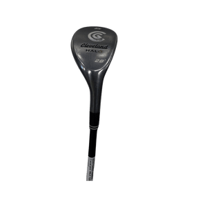 Used Cleveland Halo 5 Hybrid Regular Flex Graphite Shaft Hybrid Clubs