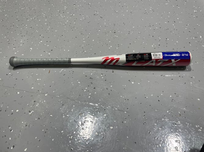 New BBCOR Certified 2023 Marucci Alloy CAT X Bat (-3) 28 oz 31"