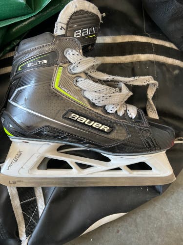 Used Bauer Size 4 Elite Hockey Goalie Skates