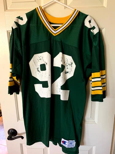 Authentic NFL Green Bay Packers #92 Reggie White Jersey