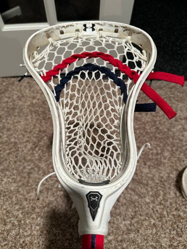 Used Defense Strung Under Armour Command D Lacrosse Head