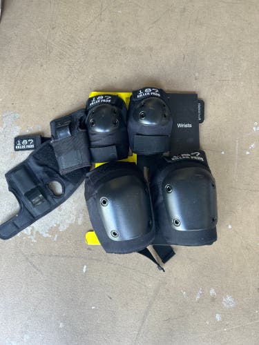 187 Killer Pads Set (knee/elbow/wrist)