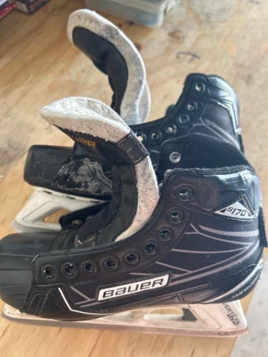 Used Bauer   Size 4.5 Supreme S170 Hockey Goalie Skates