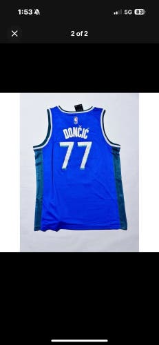 Men's Nike Dallas Mavericks 22/23 City Edition Luka Doncic Authentic Jersey L