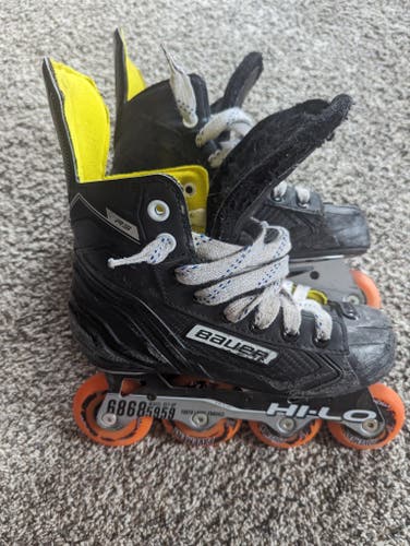 Used Bauer RS Inline Skates Regular Width Size 2