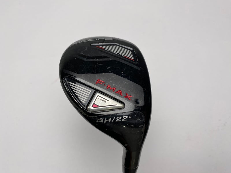 Cobra F-Max 4 Hybrid 22* Superlite 50g Senior Graphite Mens RH Midsize Grip