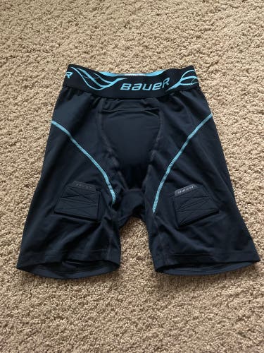 Bauer Women’s Pelvic Protector Compression Shorts