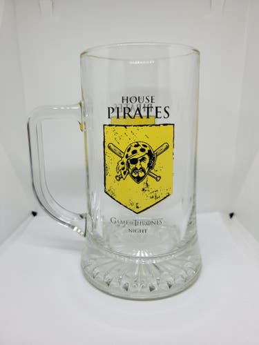 Pittsburgh Pirates Game of Thrones Night Glass Mug