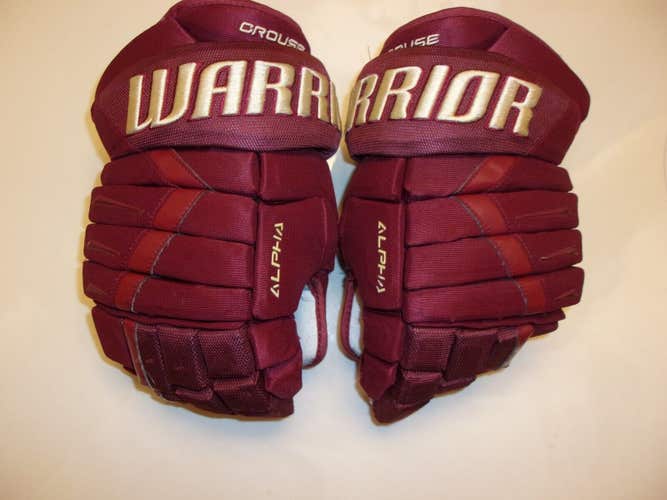 ARIZONA COYOTES Lawson Crouse game-worn #67 Warrior Covert Alpha red 3rd style 2023-24