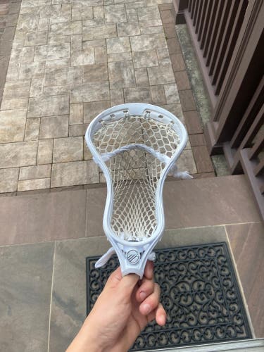 Ready-To-Ship Used White Tactik 3.0 - Pro Strung W/ Stringking 5S Mesh