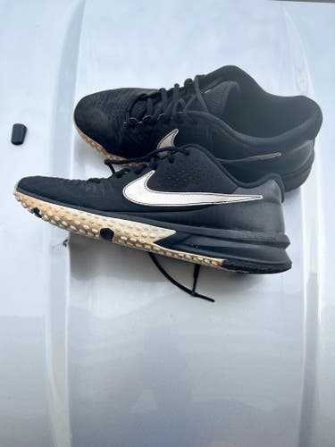Black Used Size Men's 10.5 (W 11.5) Turf Cleats Nike