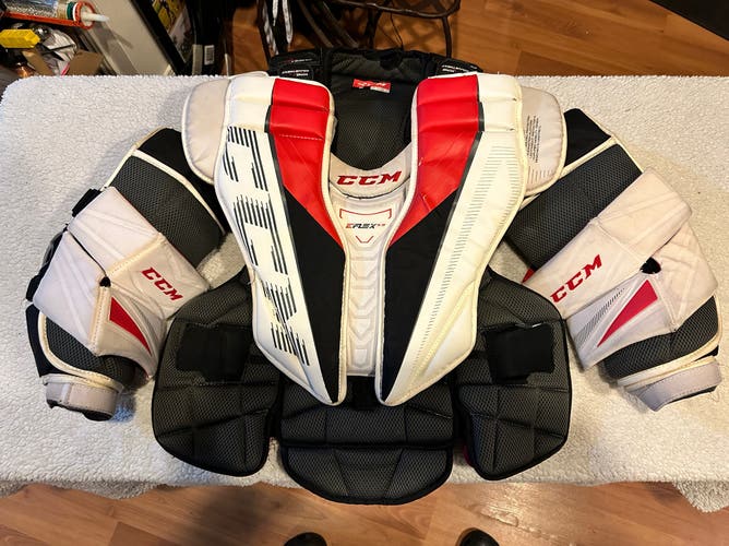 Used Small CCM  Eflex 5.9 Goalie Chest Protector