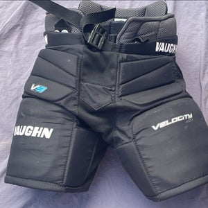 Junior Used Small Vaughn Velocity V9 Pro Hockey Goalie Pants