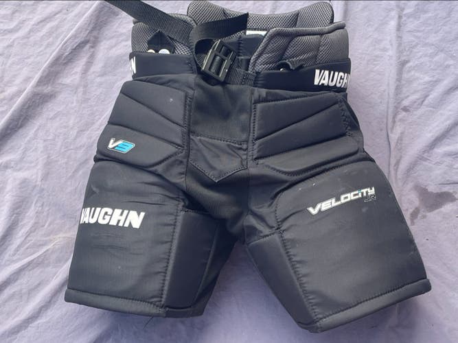 Junior Used Small Vaughn Velocity V9 Pro Hockey Goalie Pants