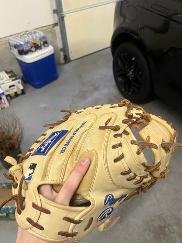 Used Right Hand Throw 34" Heart of the Hide Baseball Glove