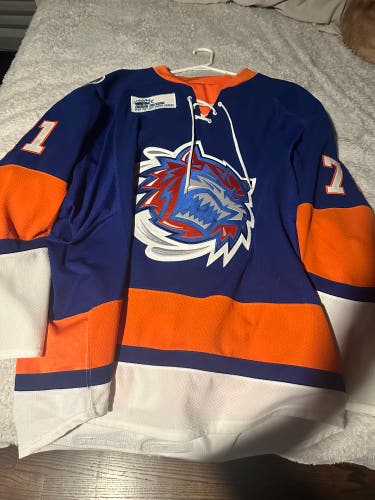Game Used Bridgeport Sound Tigers Jersey