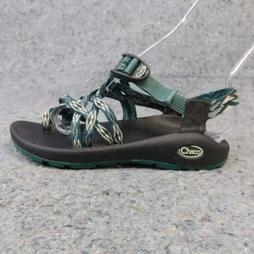 Chaco ZX2 Womens 7 Classic Athletic Sandals Angular Teal Green Shoes J106124