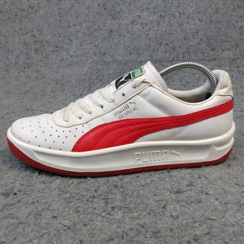 Puma GV Special Mens 8.5 Shoes Athletic Sneakers Leather Red White 343569 08