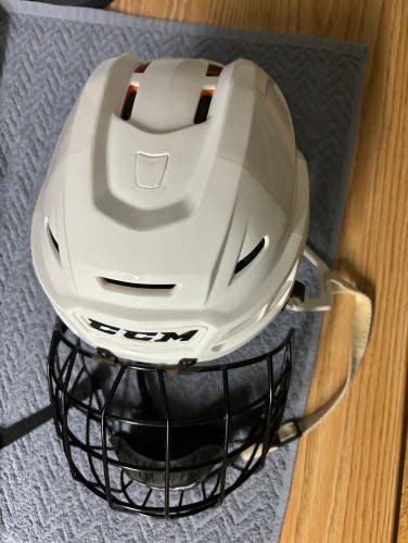 Used Small CCM Pro Stock Tacks 310 Helmet