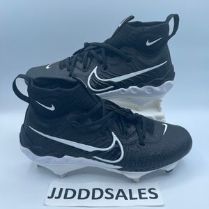 Nike Alpha Huarache NXT Black White Baseball Cleats DJ6517-001 Men’s Sz 7.5 NEW