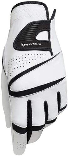NEW RH TaylorMade TM15 Stratus Sport White Leather Golf Glove Mens Small (S)