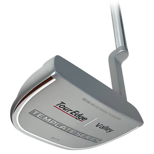 NEW Tour Edge Template Series Valley Silver 35" Putter