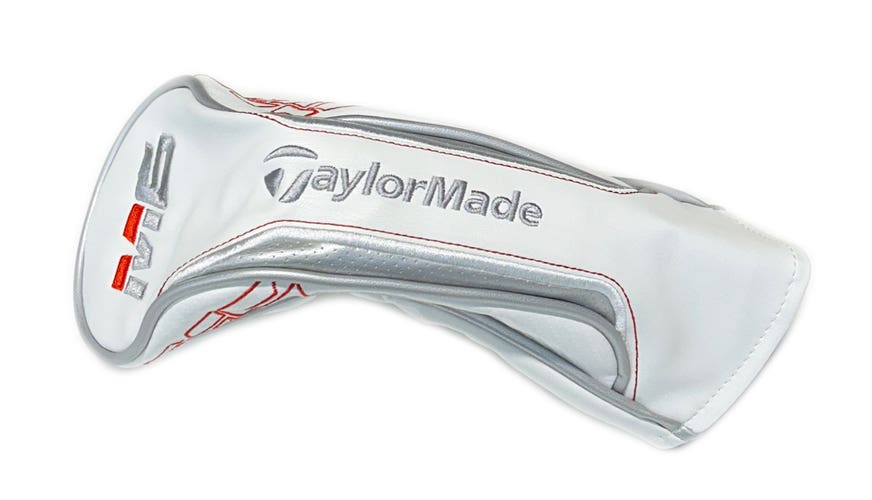 NEW Women's TaylorMade M6 Silver/White/Red Fairway Wood Headcover