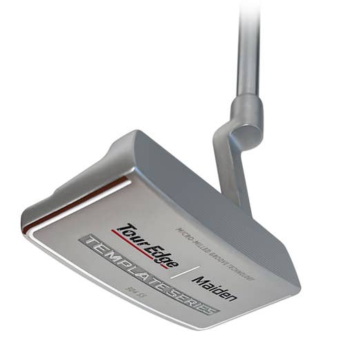 NEW Tour Edge Template Series Maiden Silver 35" Wide Blade Putter