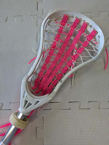 Used Debeer Lax Stick Aluminum Women's Complete Lacrosse Sticks
