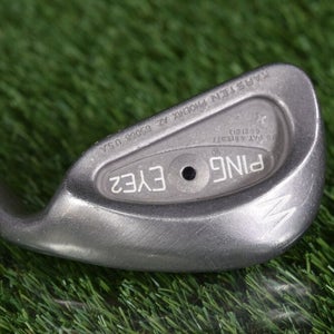 PING EYE 2 BLACK DOT PITCHING + WEDGE PING K-T STIFF FLEX STEEL SHAFT ~ L@@K!!