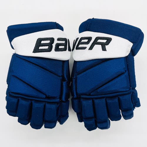 Bauer Vapor Hyperlite  Hockey Gloves-13"-Grey Clarino Palms-Custom Short Cuffs