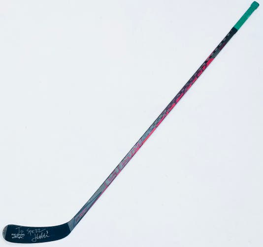 John Klindberg CCM Jetspeed FT4 Pro Hockey Stick-RH-Klindberg Pro Curve-80 Flex-Grip