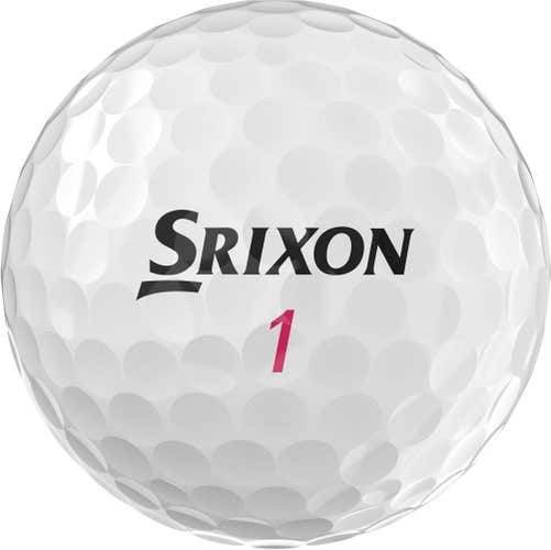 Srixon Soft Feel Lady Golf Balls (Soft White, 3pk) 1 Sleeve 2023 NEW