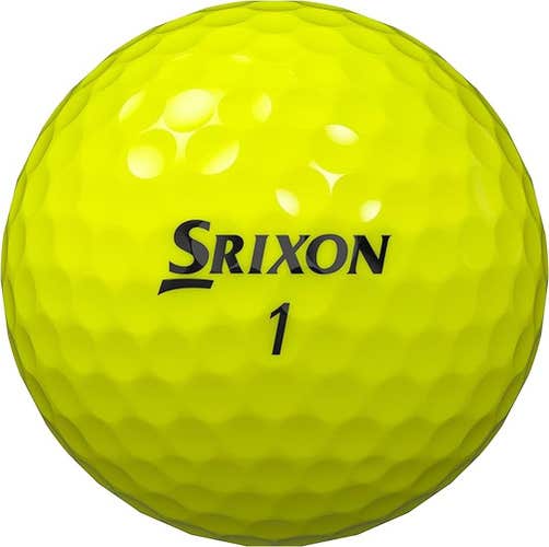 Srixon Z-Star Golf Balls (Tour Yellow, Spinskin, 3pk) 1 Sleeve 2023 NEW