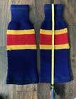 Youth Hockey Socks 18 Inches Florida Panthers Knit Style